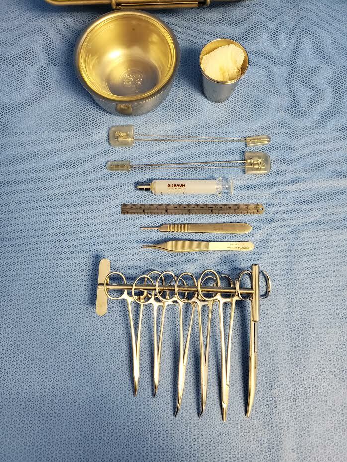 Pilling Weck Jarit V. Mueller Surgical Orthopedic Discogram Set Neurology