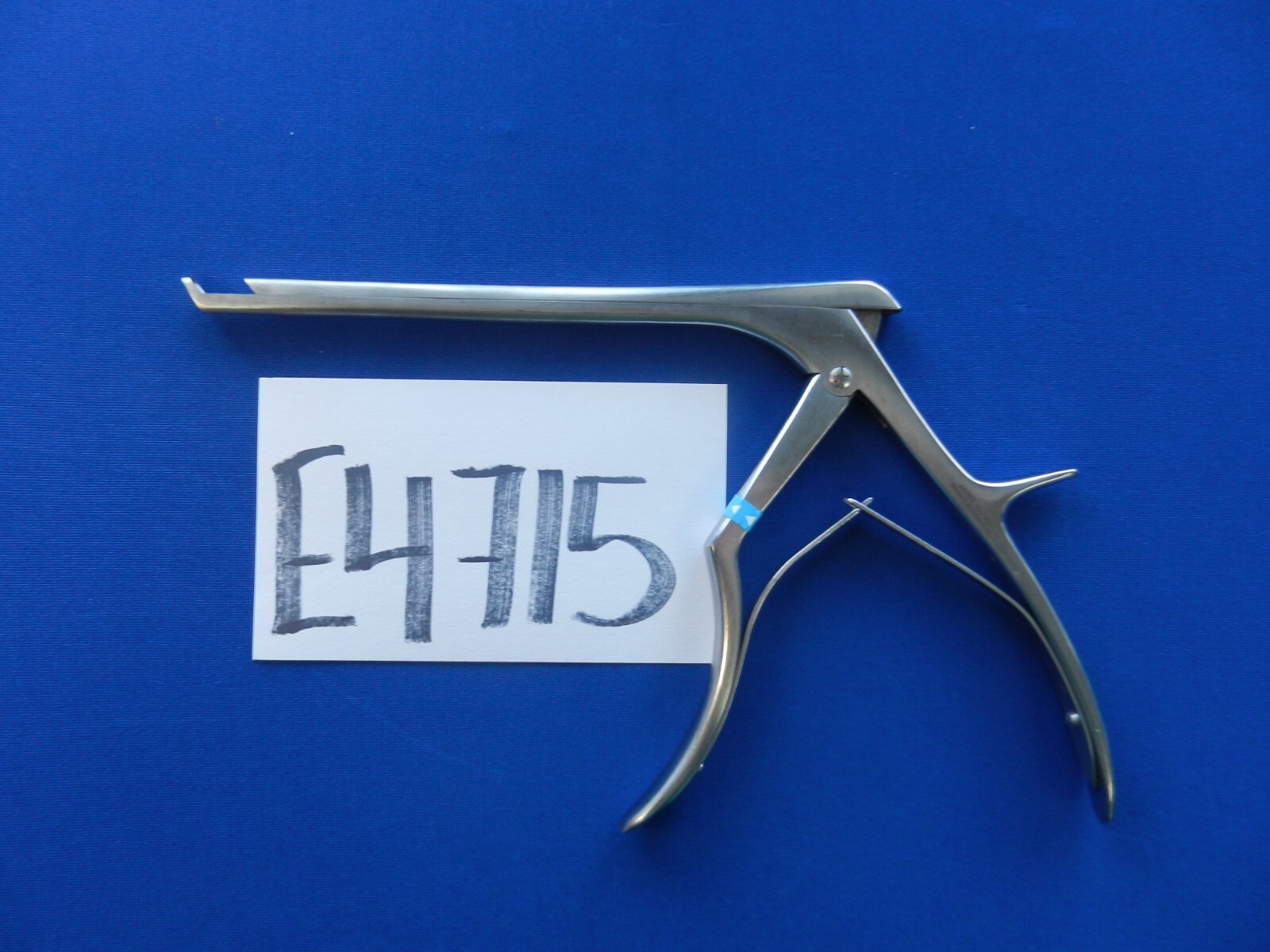 E4715 Jarit 280-222 Spurling 5.0mm 40 Degree Up Bite Kerrison Rongeur 180mm Long