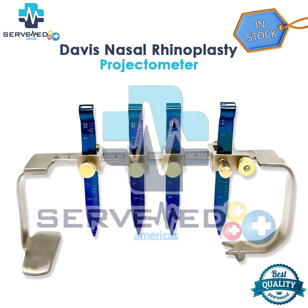 Davis Nasal Rhinoplasty Projectometer Measuring & Marking Inst Plastic Surgery