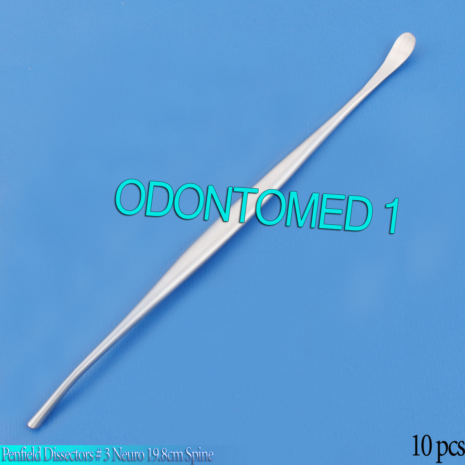 10 Pcs Surgical Penfield Dissectors # 3 Neuro 19.8cm Spine UPGRADE Instruments