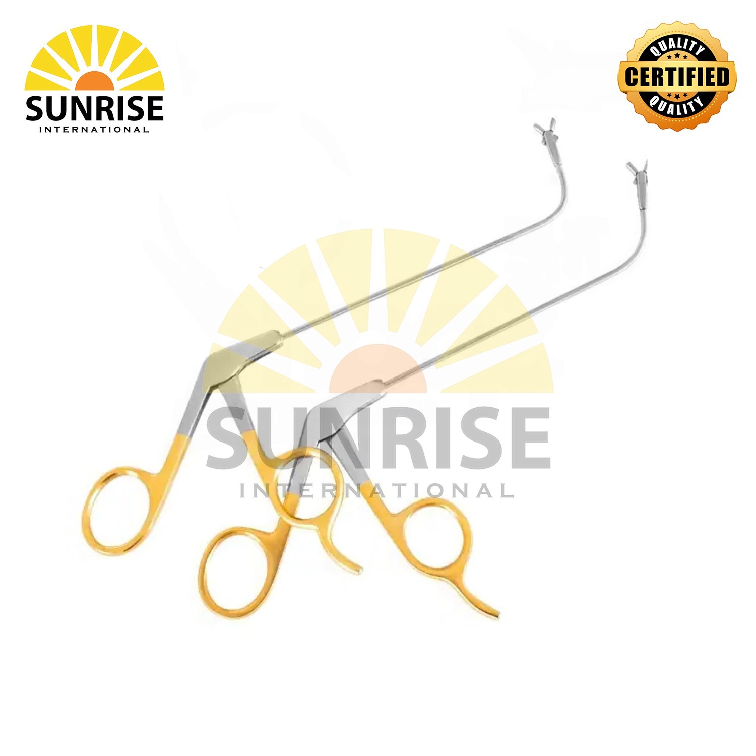 Frontal sinus recess giraffe forceps working length 130mm Surgical Instruments