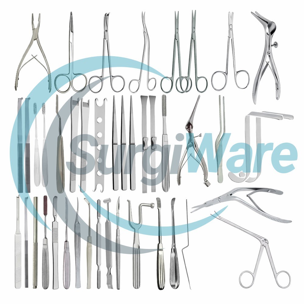 ENT Nasal Surgery Set of 46 Pcs for ENT Rhinoplasty Surgery
