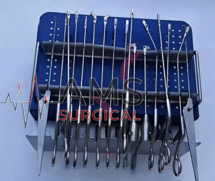 Arthroscopy Forceps Set Knee Surgery Instruments Set 17 Pcs with box