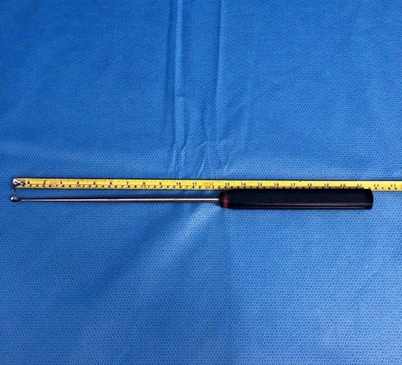 Life Instruments 21″ Size 6 Straight XL Neuro Curette Spine Neurology