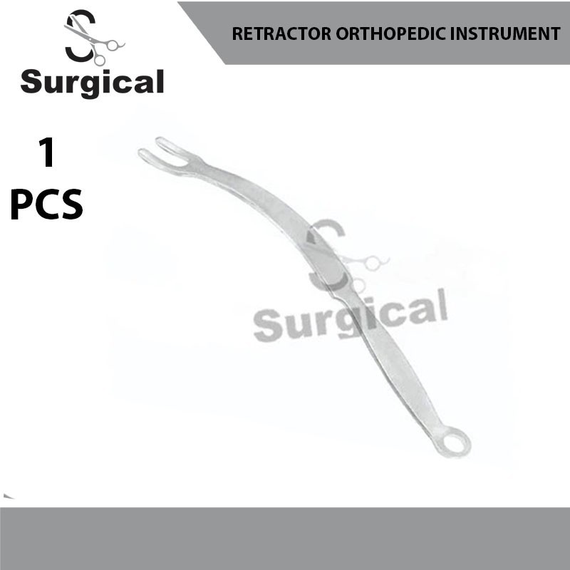 PCL Retractor Double Prong | 10″ | Orthopedic Surgical Instrument