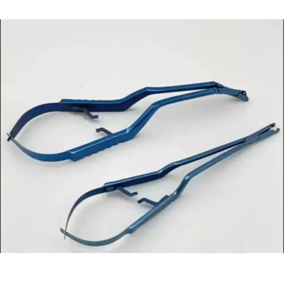 Premium Neurosurgery Aneurysm Clip Forceps Set – 2 Pcs Surgical Instrument