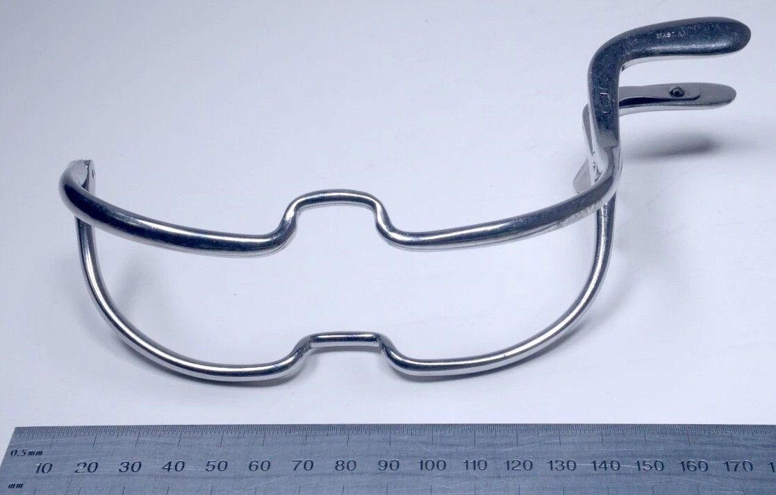 Haslam Jennings Mouth Gag 7¾” Stainless Steel Surgical