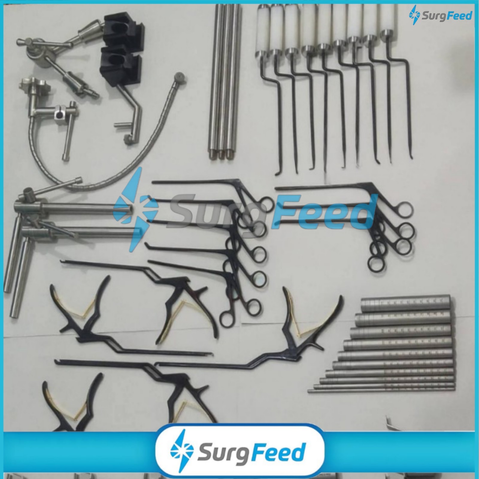 METRx MIS Tubular Retractor Instrument System Surgical Retractor Set