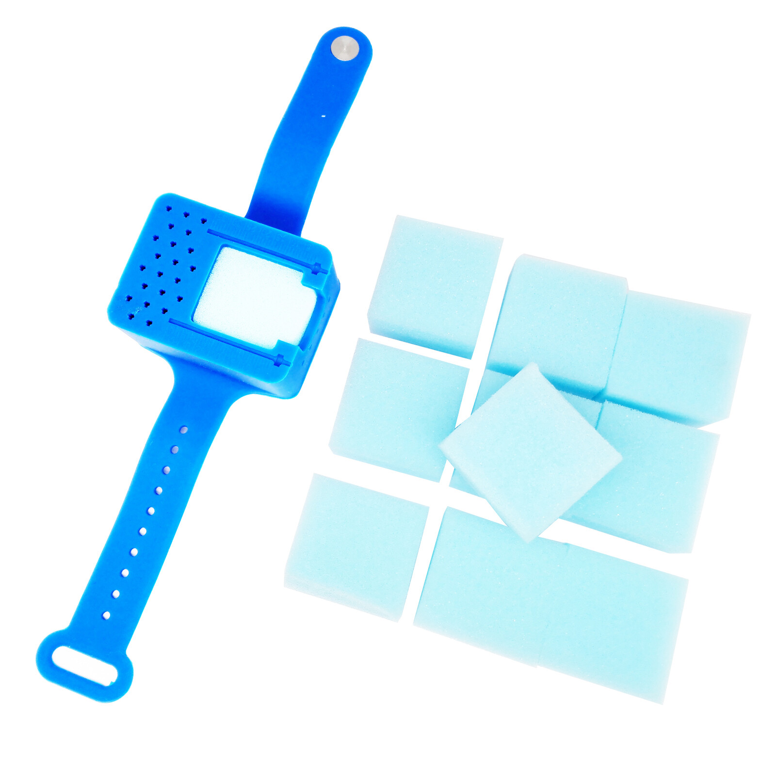 Dental Wrist Endo Files Block Holder Ruler Measuring Stand & Replaceable Sponge