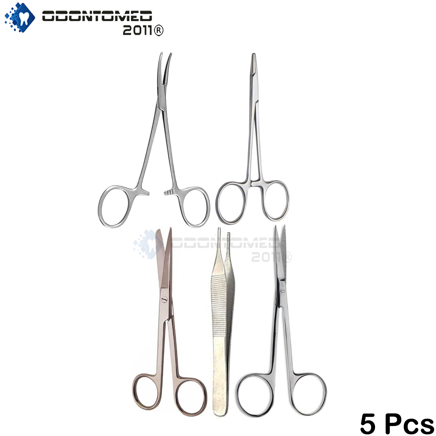 5 PCS STUDENT SUTURE SURGICAL MEDICAL INSTRUMENTS SET KIT BRAND NEW DS-690