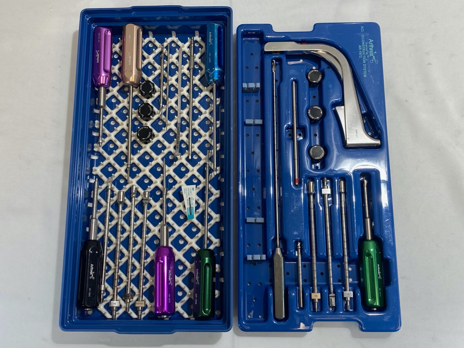 Arthrex AR-1972 Transfix II ACL Reconstruction System Set w/ Case Arthroscopic