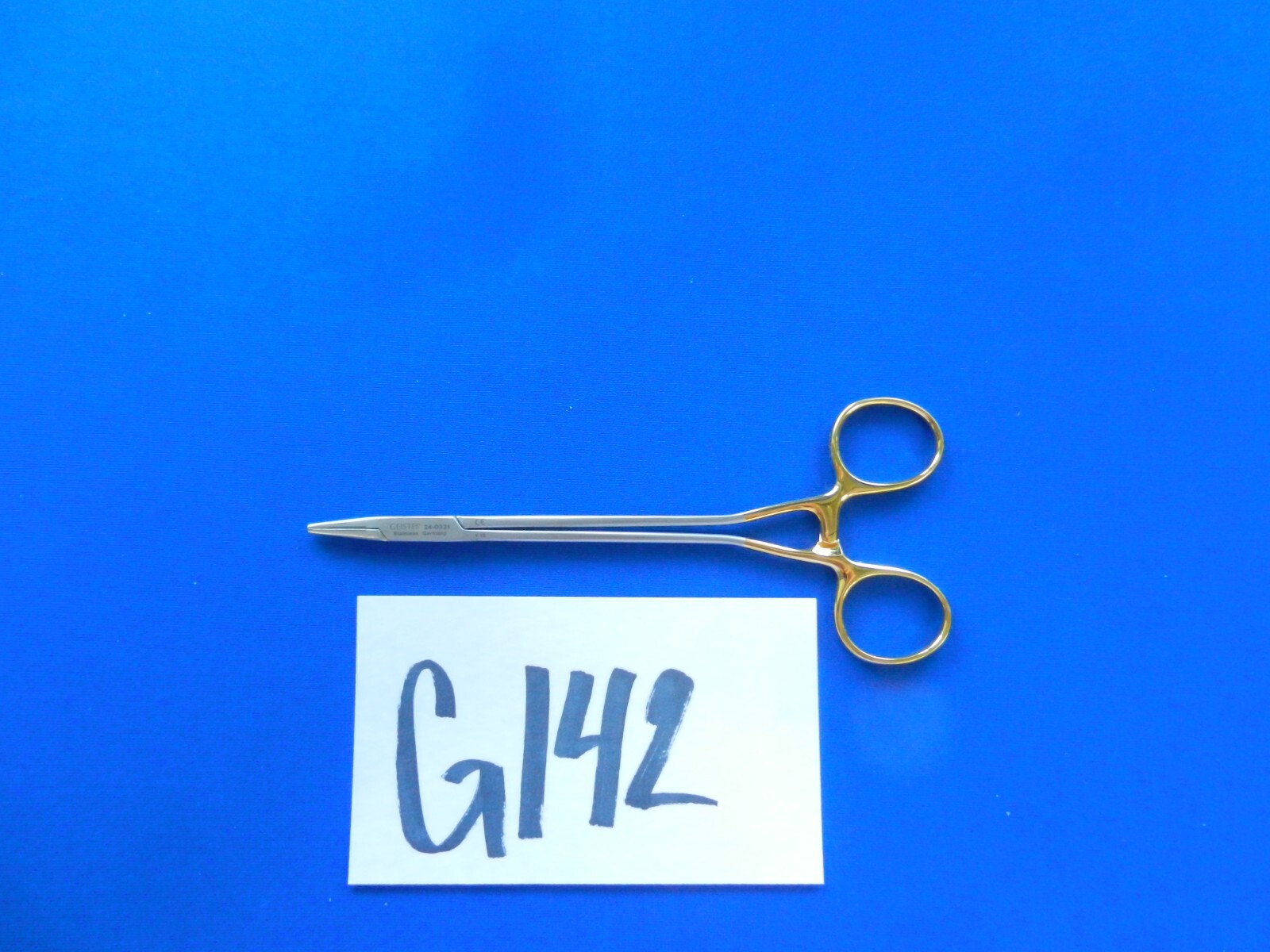G142 Geister 24-0331 Sarot 1.9mm Needle Holder 180mm Length