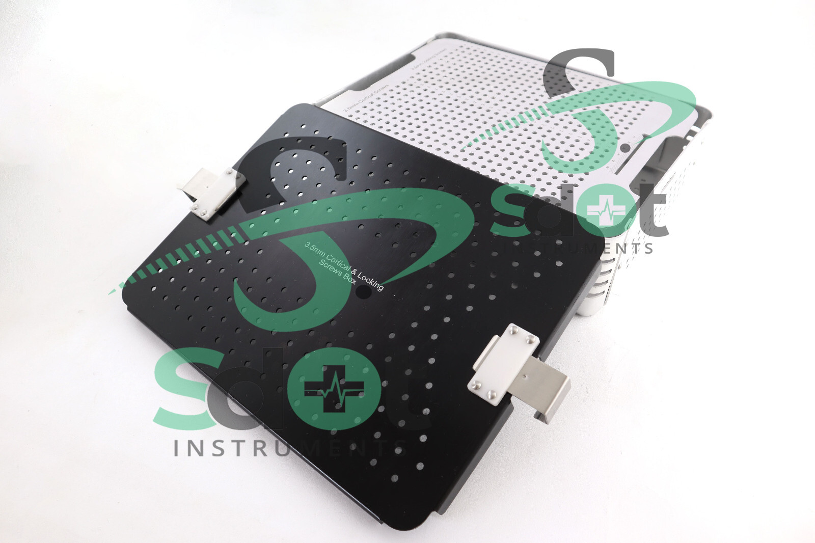 3.5mm Locking & Cortical Screws Box Rack, Sterilization Case Almunium By SdOt