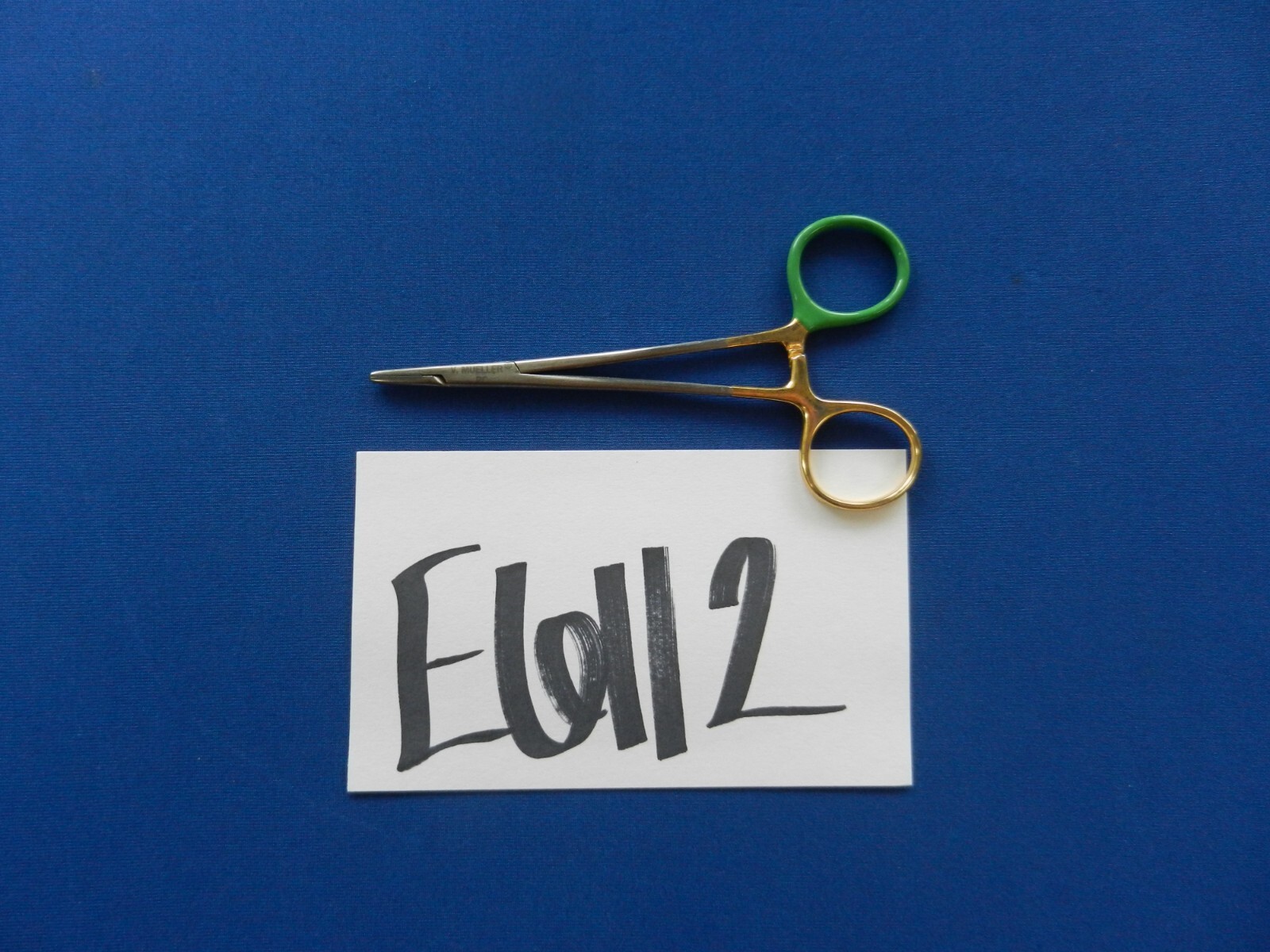 E6112 V. Mueller OP7511-001 Halsey Vital Needle Holder 5″ Overall Length