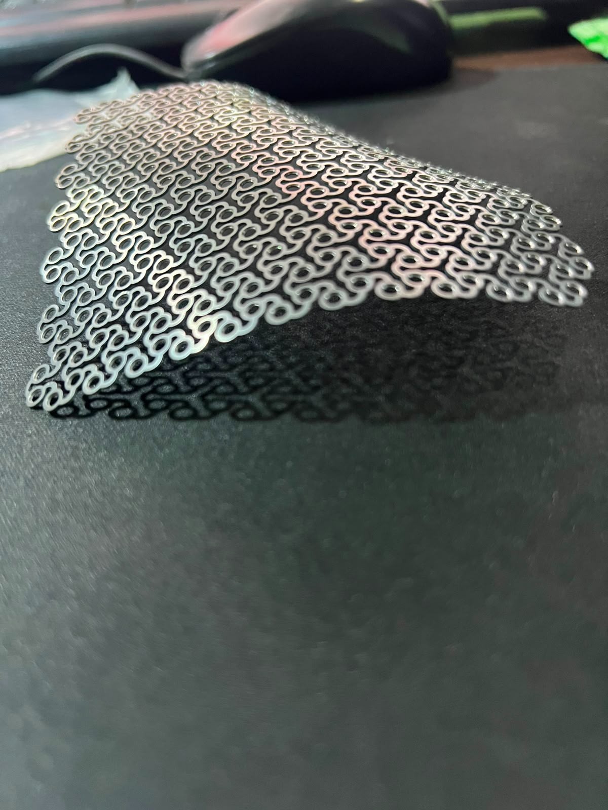 Maxillofacial titanium Mesh plate 100x100mm orthopaedic instrument