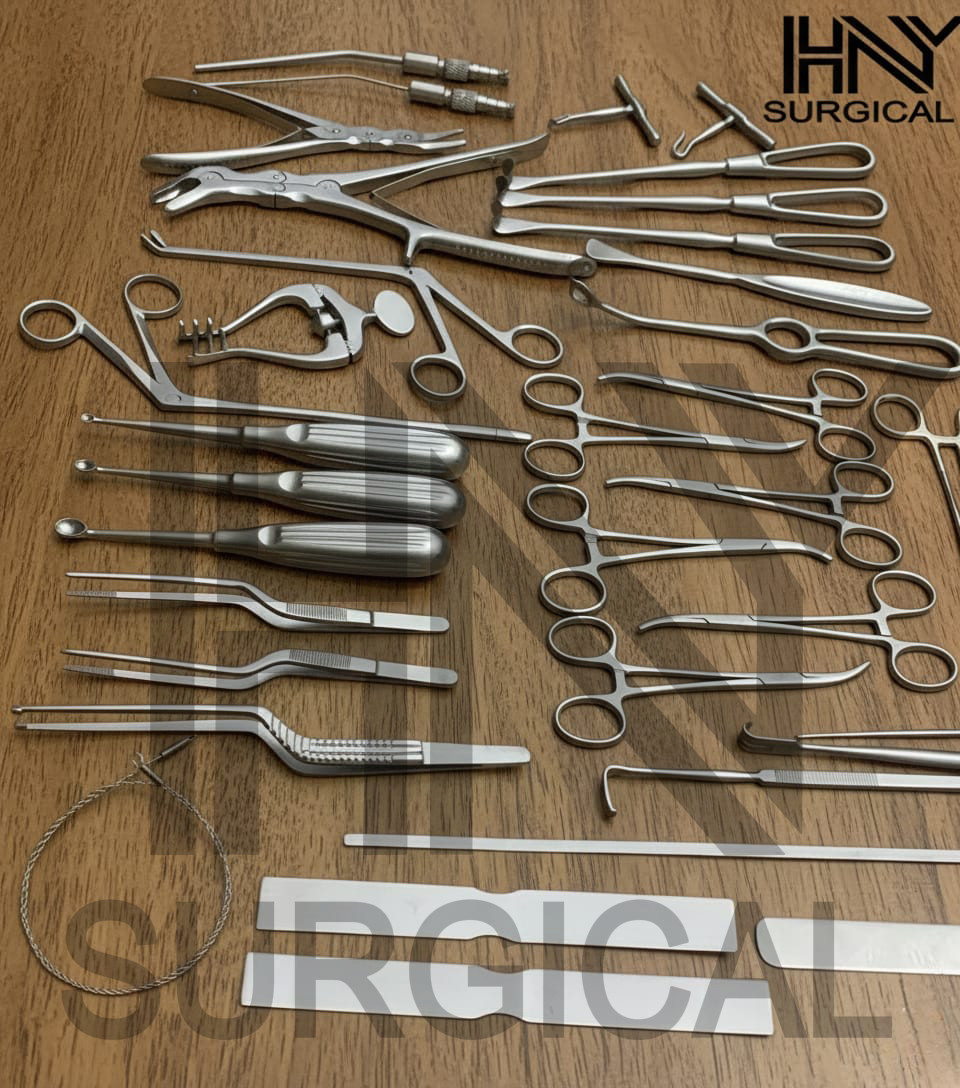 Craniotomy Set Stainless Steel Instruments Set For Neurosurgery