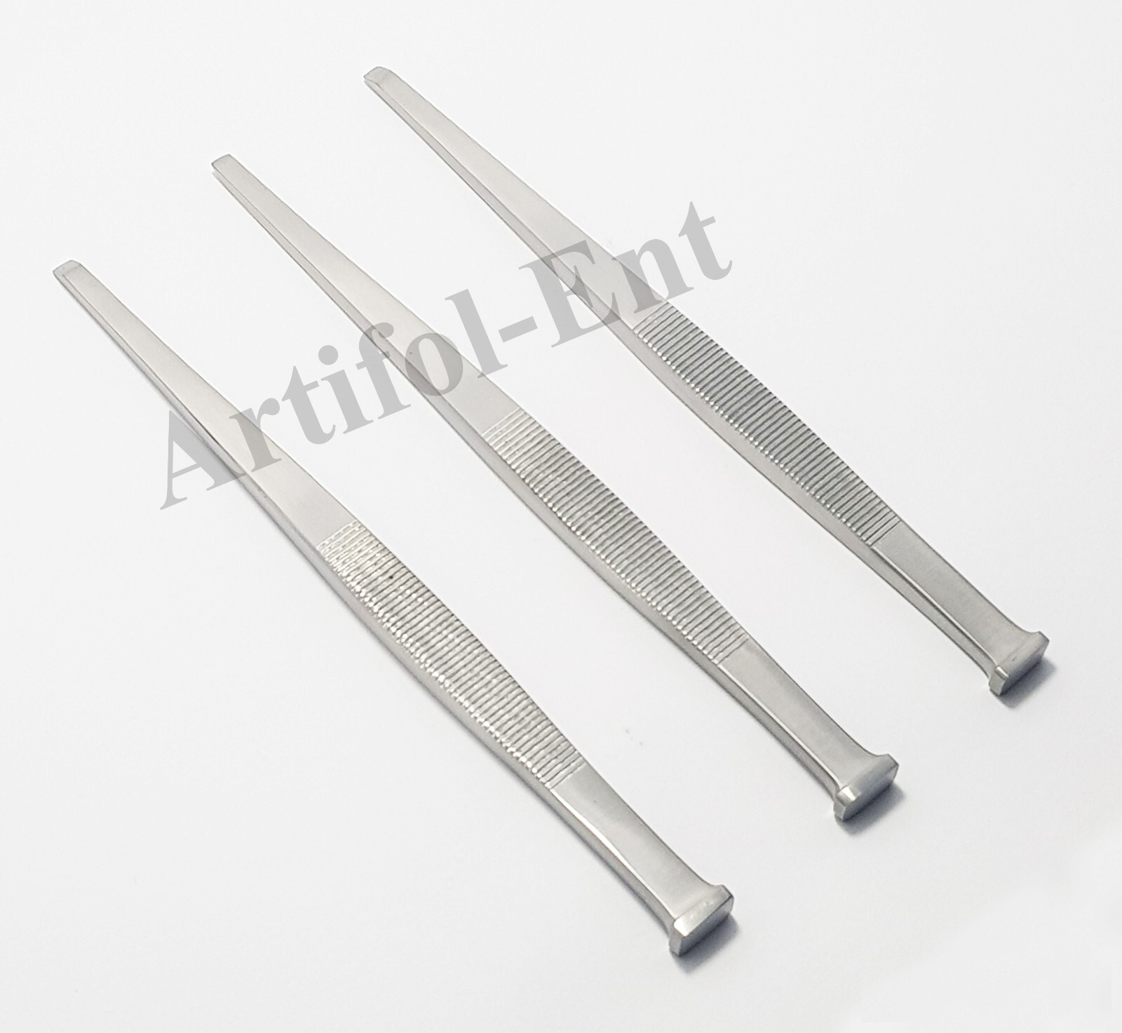 3 Pcs Chisel half-wedged fine; 17.5cm, 4mm Stainless Steel Surgical Instruments