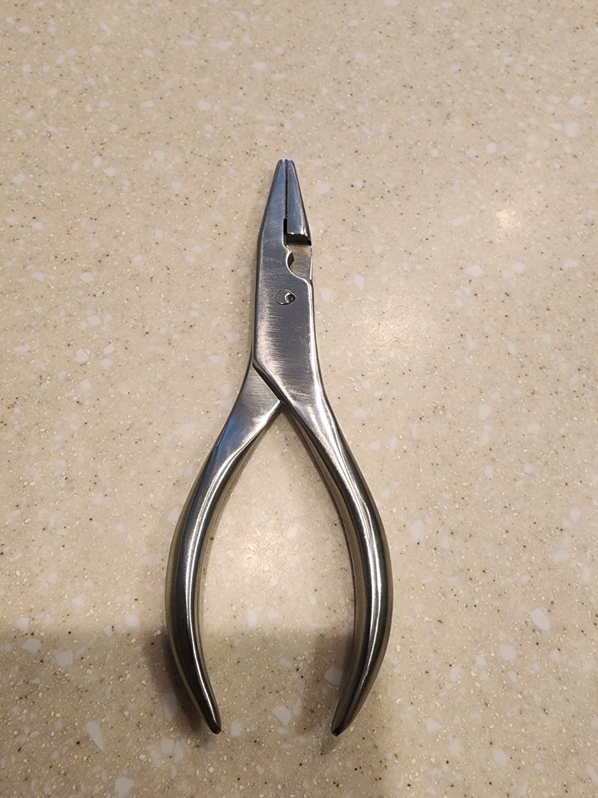 ZIMMER 3180 Needle Nose Pliers With Wire Cutter 30mm Jaw 6.5in Length