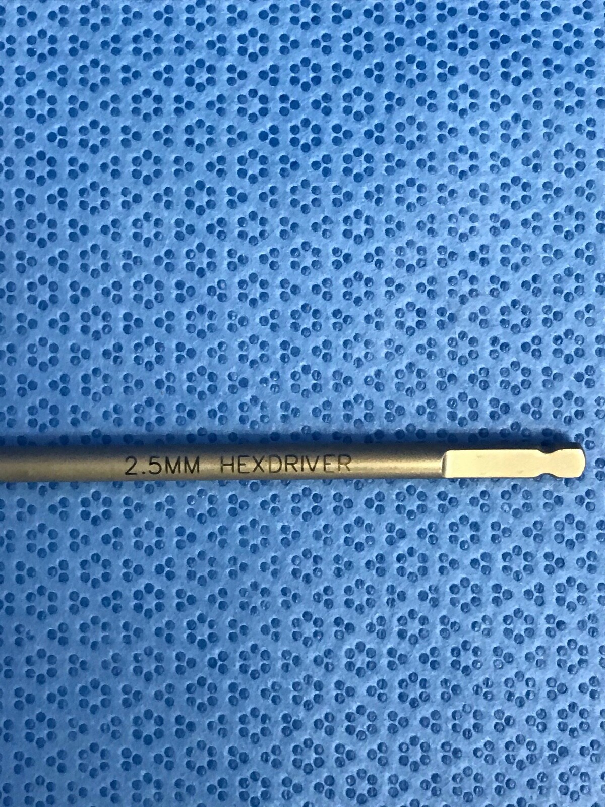 Smith & Nephew 7117-3535 Small Fragment Peri Loc 2.5mm Hex Driver Shaft w/ Q/C