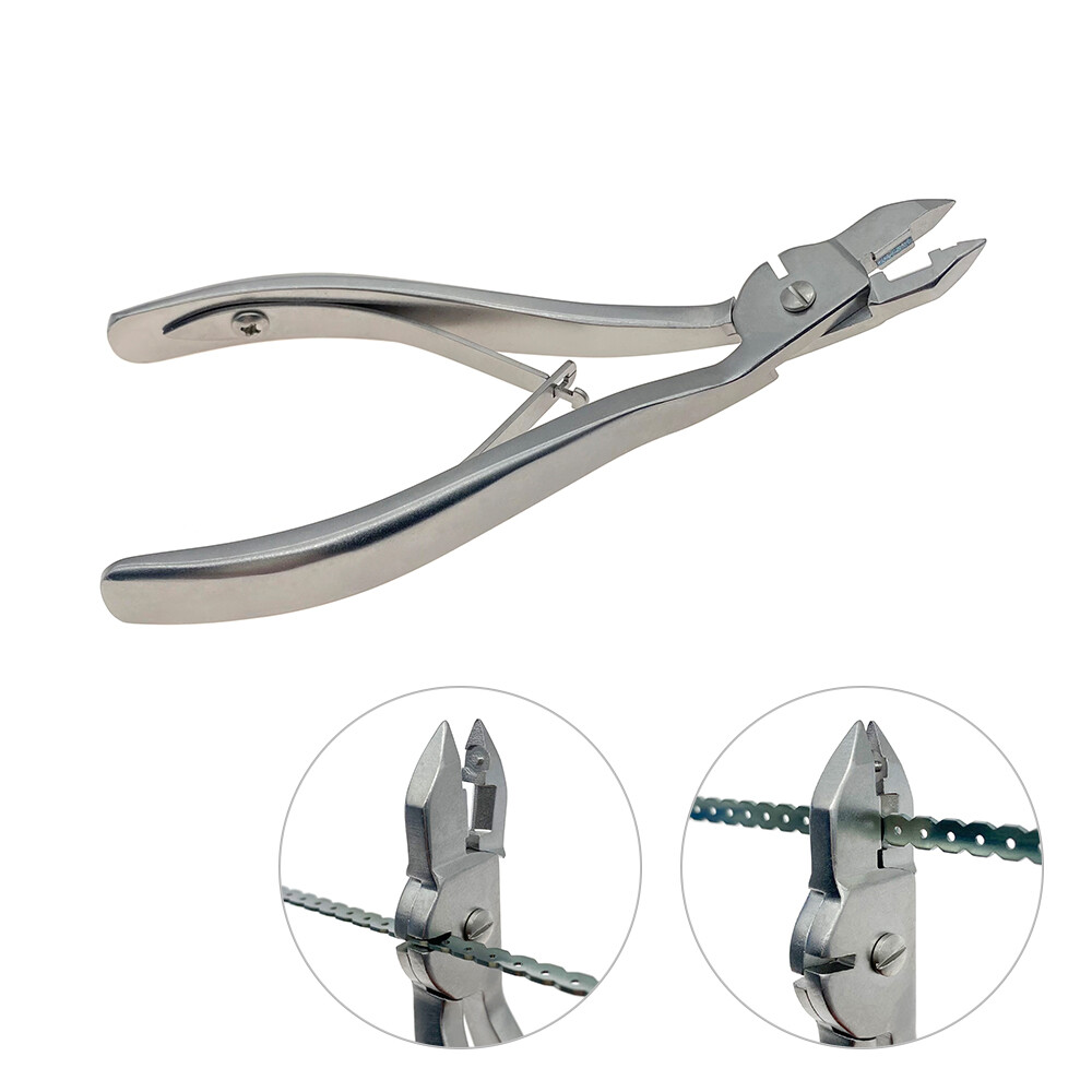 Orthopedic Mini Plate Bending Pliers Bone Plate Bender Cutting Forceps
