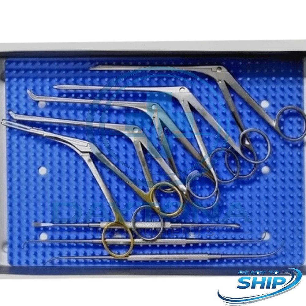 10 Pcs Minor Fess instruments set Endoscopic Sinus surgery ENT Surgical Set