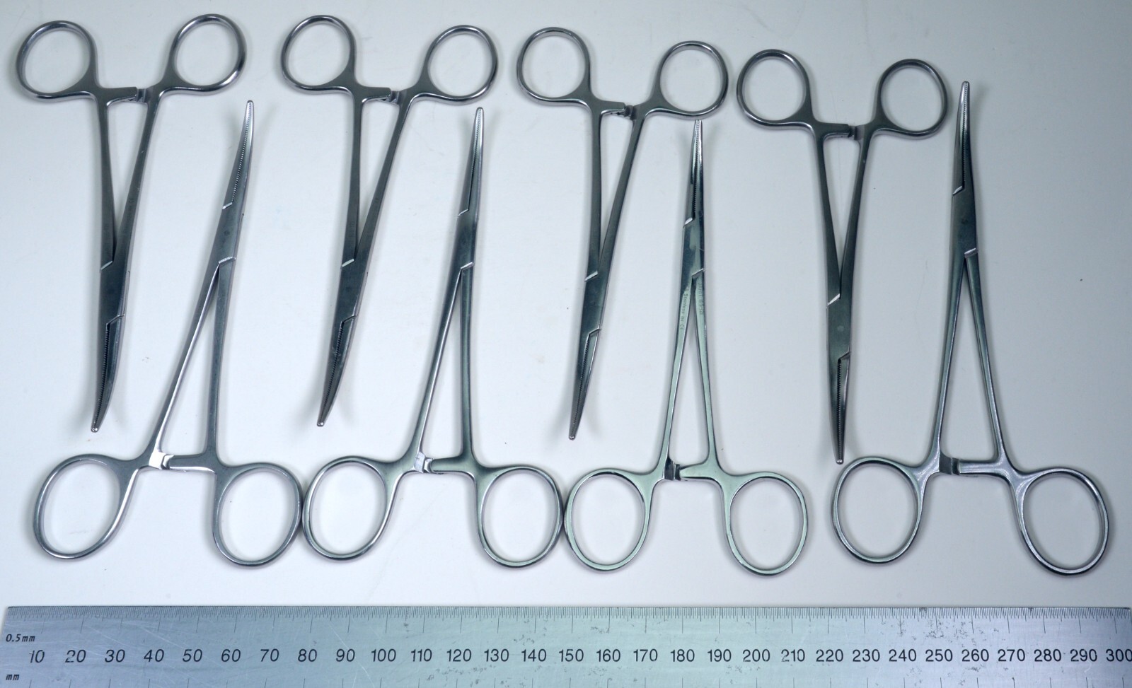 8x Jarit Crile Forceps 5½” Stainless Steel Surgical #105-121 #106-121 #106-131