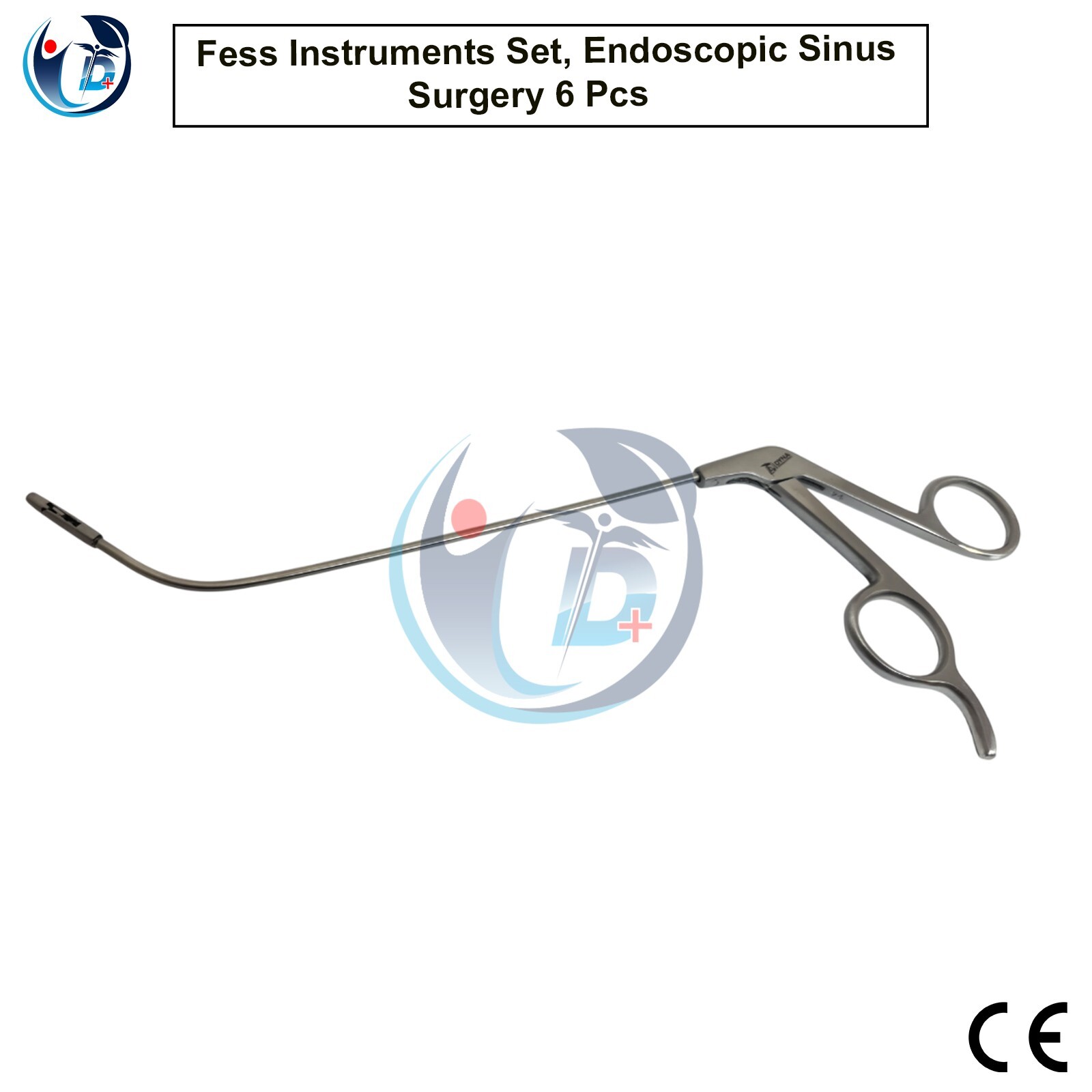 Fess Instruments Set, Endoscopic Sinus Surgery 6 Pcs ENT Instrument Set