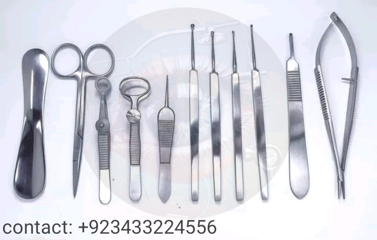 Ophthalmic Chlazion surgery instruments set
