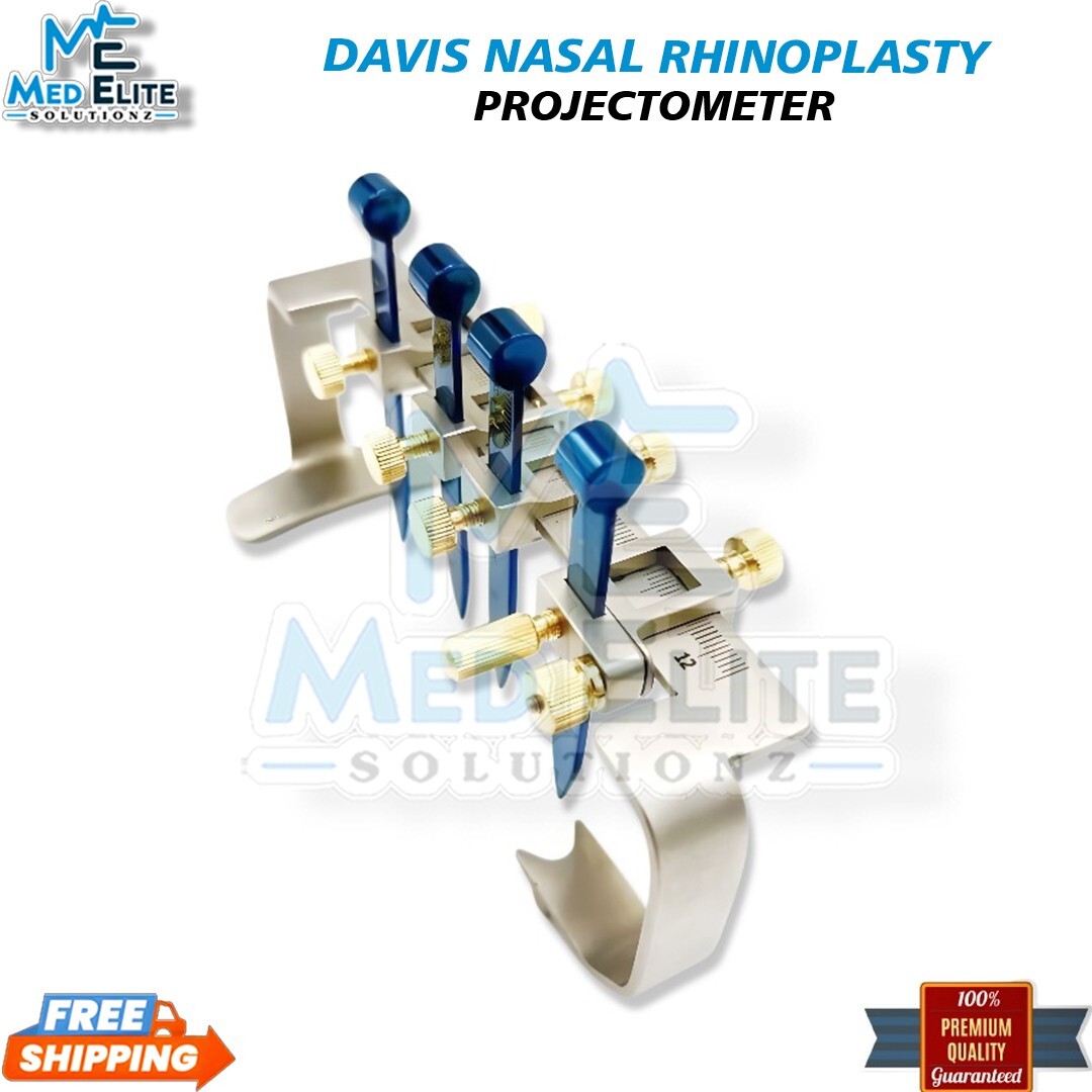 Davis Nasal Rhinoplasty Projectometer Measuring & Marking Inst Plastic Surgery