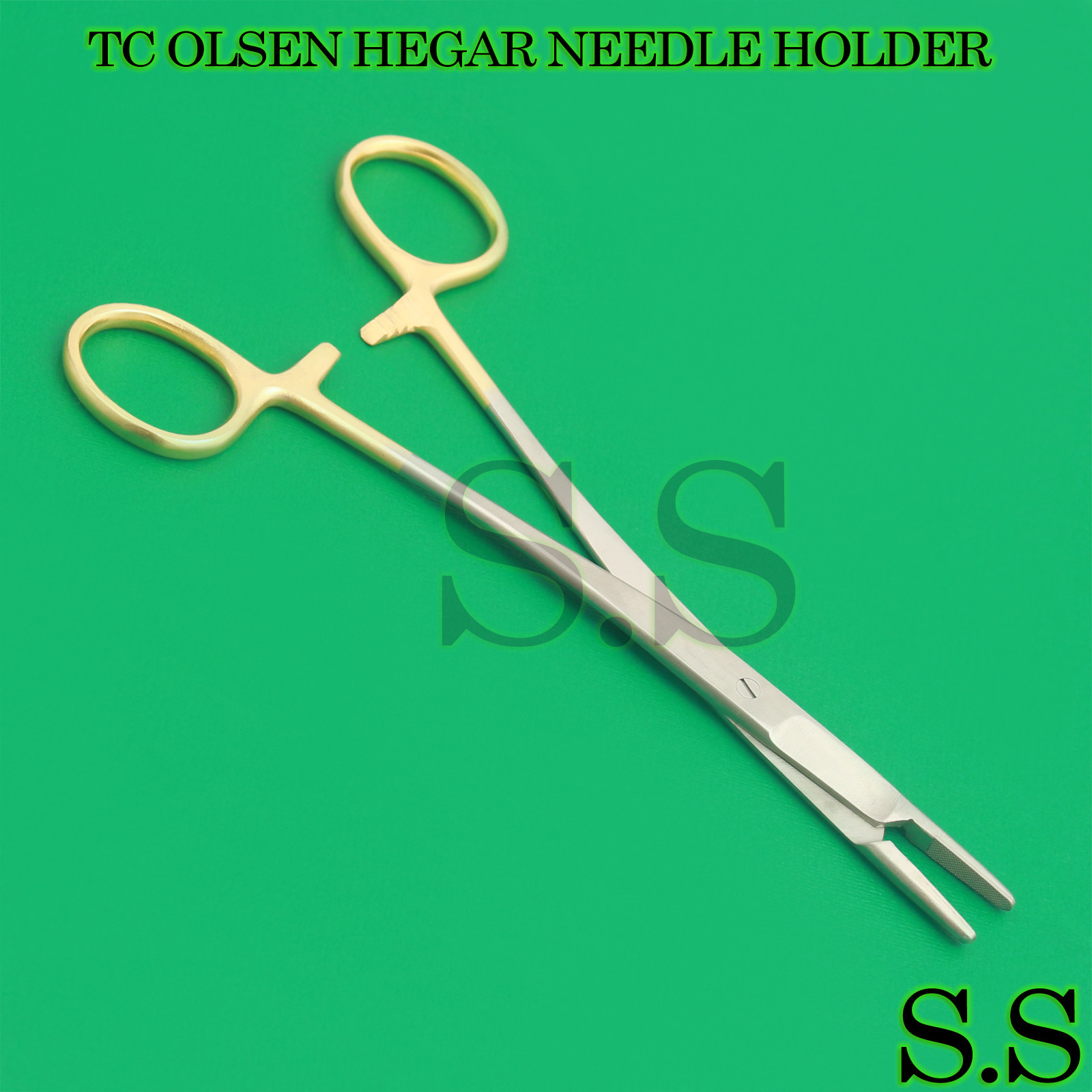 T. C. Olsen Hegar Needle Holder Surgical Dental Use Lab Instruments 5.5 INCH