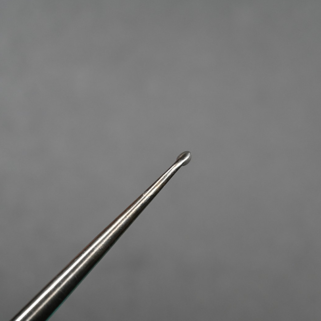 Aesculap MD475 Bruns Spinal Curette Size 0 Forward Angled 8 in