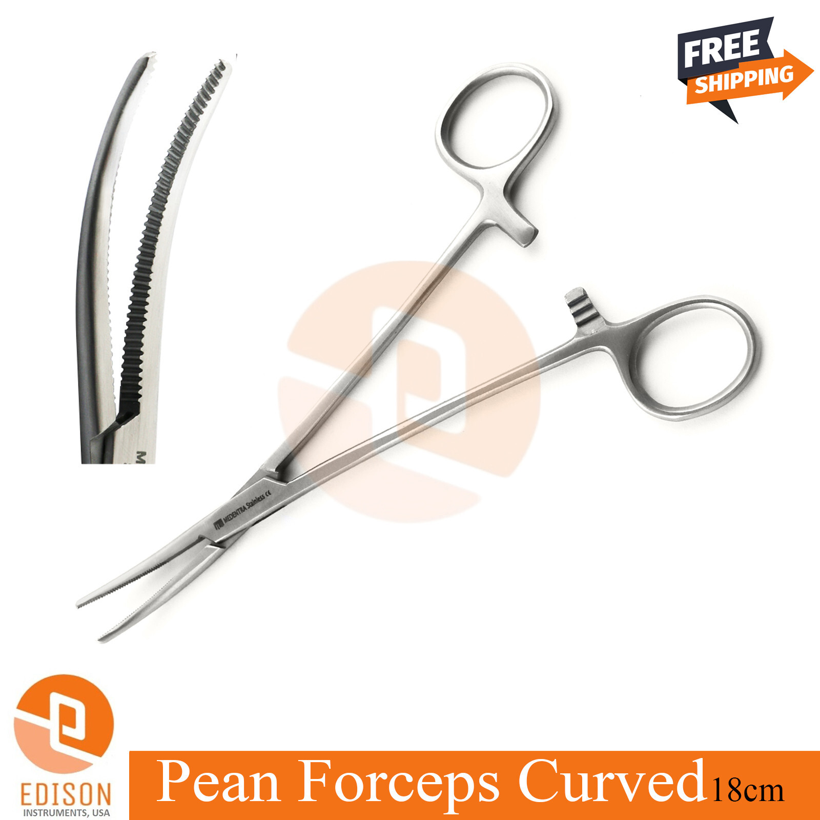 43 Pcs Cardiac Surgery Instruments Kit Surgical Cardiology Microvascular Surgery