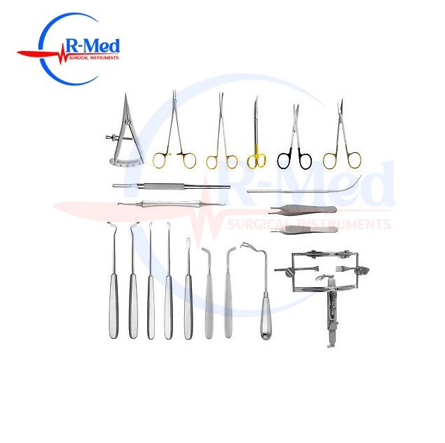 22 PCs Cleft & Palate Repair Surgical Instruments Set German Quality