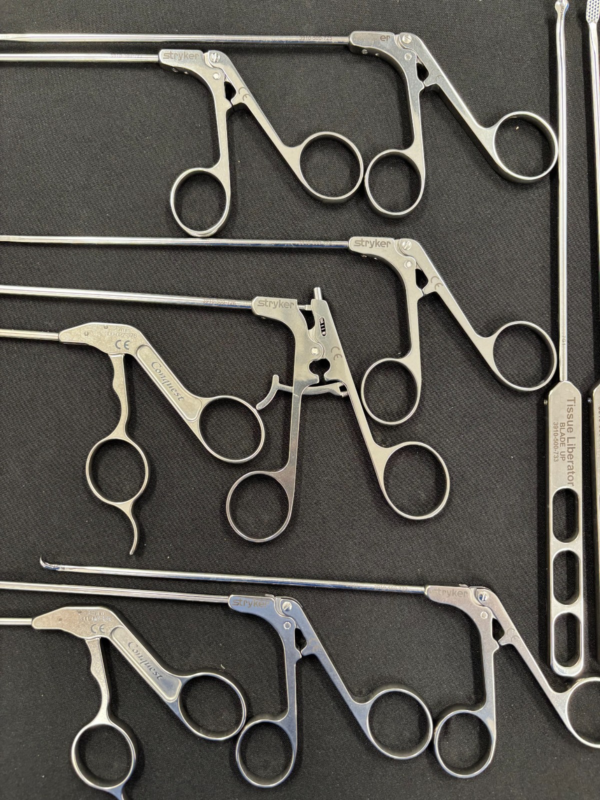 Stryker Shoulder Arthroscopy Instrument Set, 16pc, Champion/Conquest