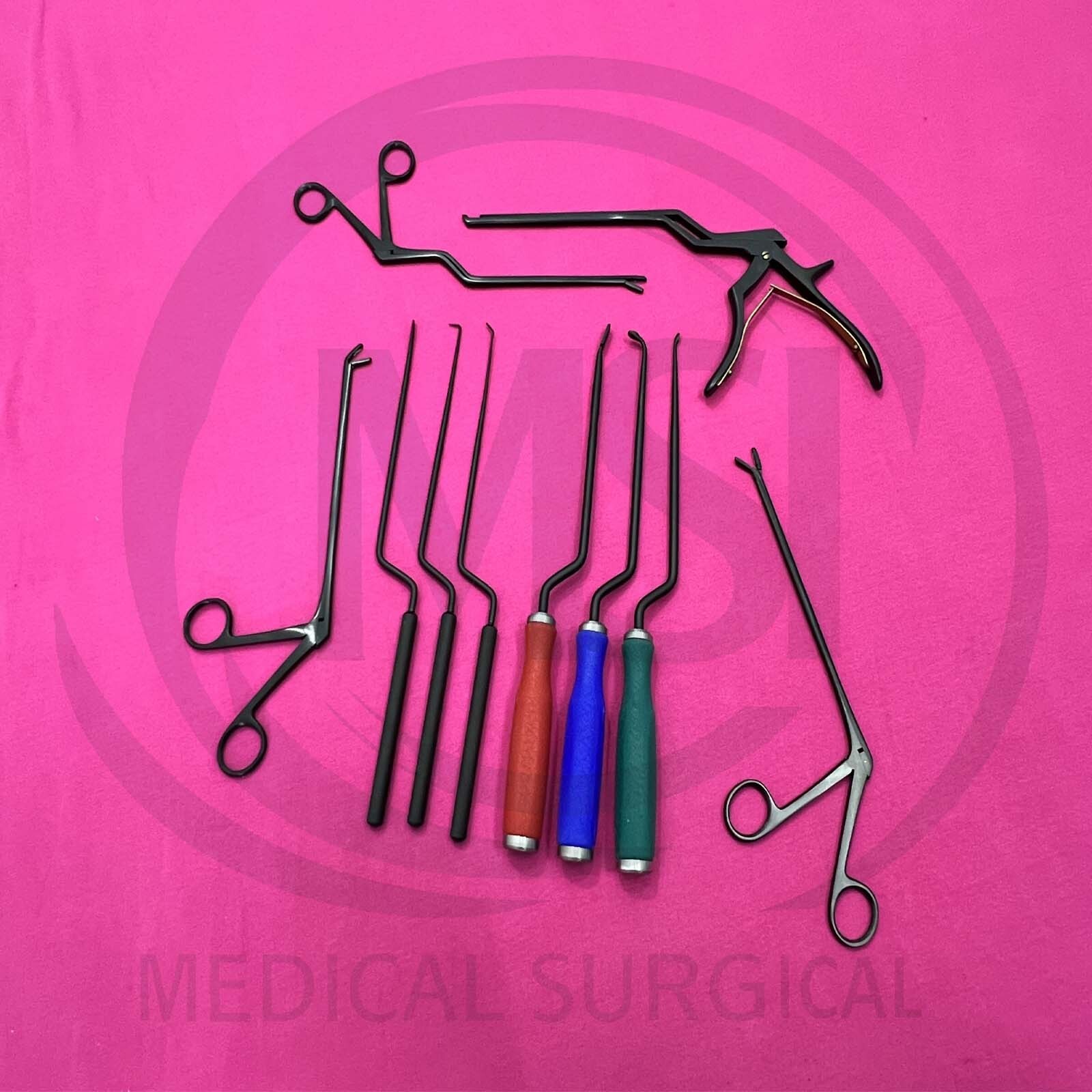 Lumbar Posterior Minimally Invasive Set, of 10 PCs Spine Orthopedic Instruments
