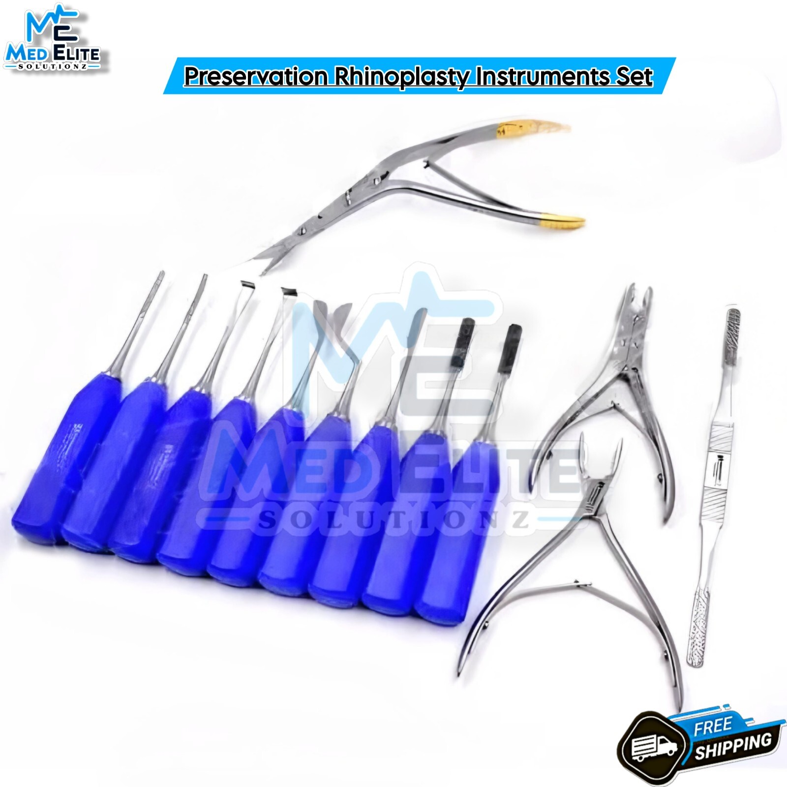 Rhinoplasty Instruments Preservation Set German Stainless Steel Plastic Surgery