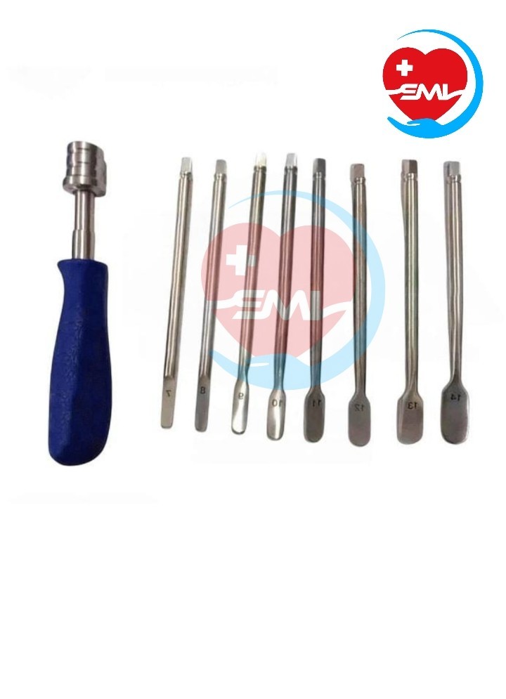 Spine Disc Distractor With Coupling Handle 7mm to 14mm Surgery