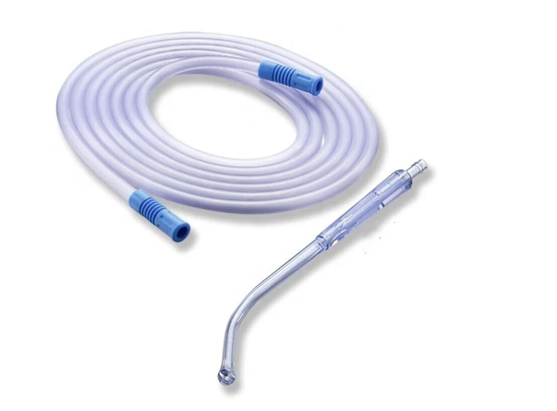 Otica Yankauer Suction Set | 2.5M Long Suction Tube with Yankauer Handle, F Ship