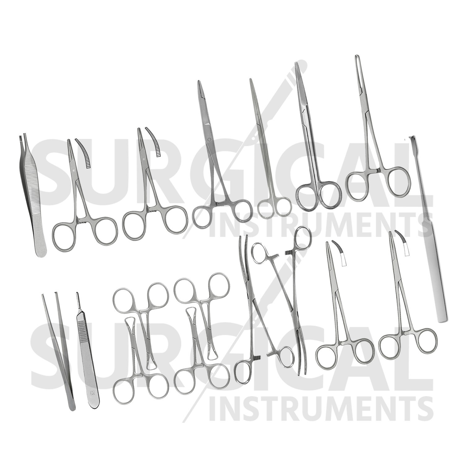 18 Pcs Feline Spay Set – Economy Surgical Veterinary Instruments kit