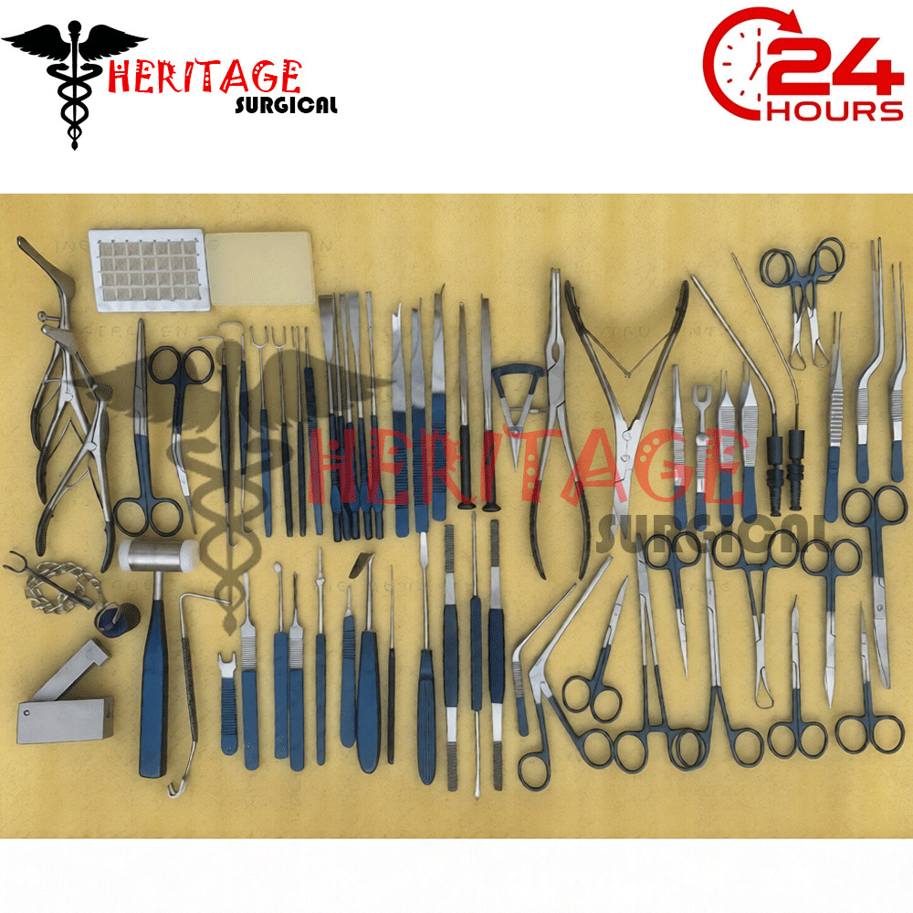 New Rhinoplasty Instruments Set Titanium Coated Nose Surgery Quality Instruments