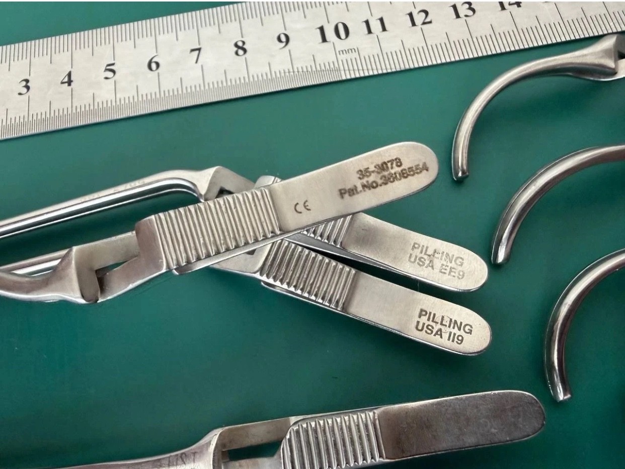 Lot of 20 Pilling Surgical Bulldog Clamp, DeBakey Jaw Clamps