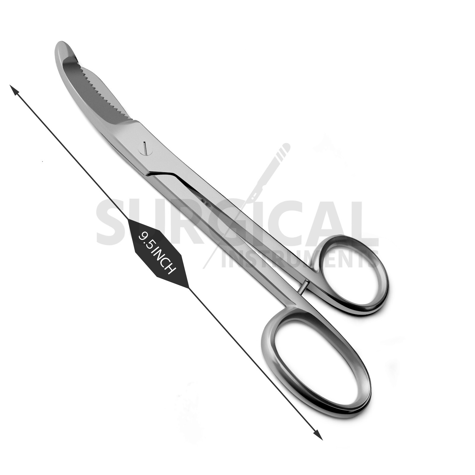 Bruns Esmarch Scissors Heavy Duty Plaster Cast Cutting Shears 9 1/2″ Serrated