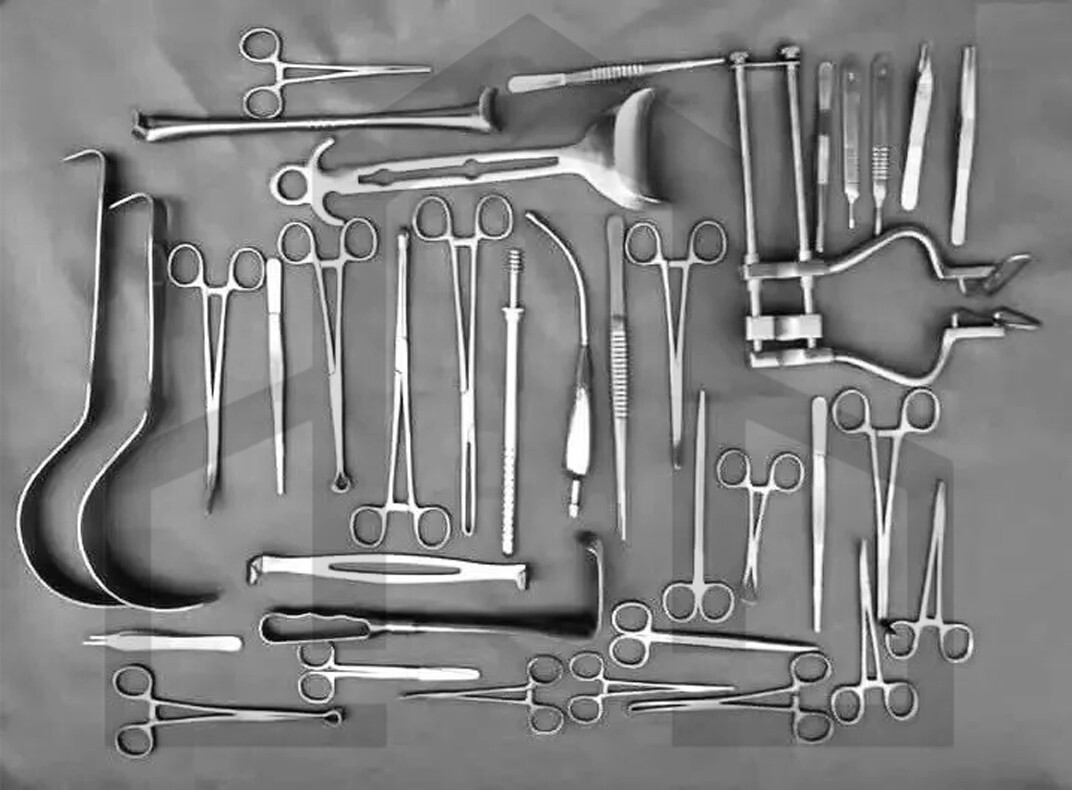 Basic Laparotomy General Surgery Surgical Instruments 108 PCS Set