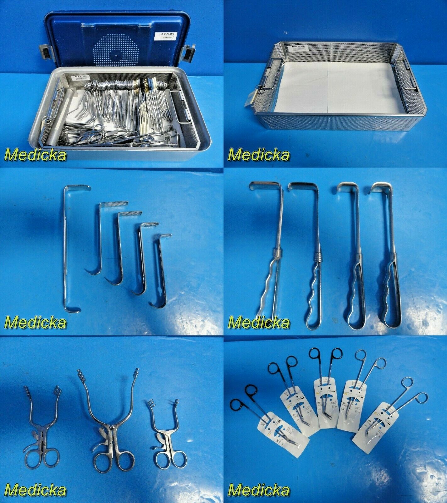 Aesculap Jarit Pilling CV COMPLETE Professional Thrombectomy Instr Set ~ 21398