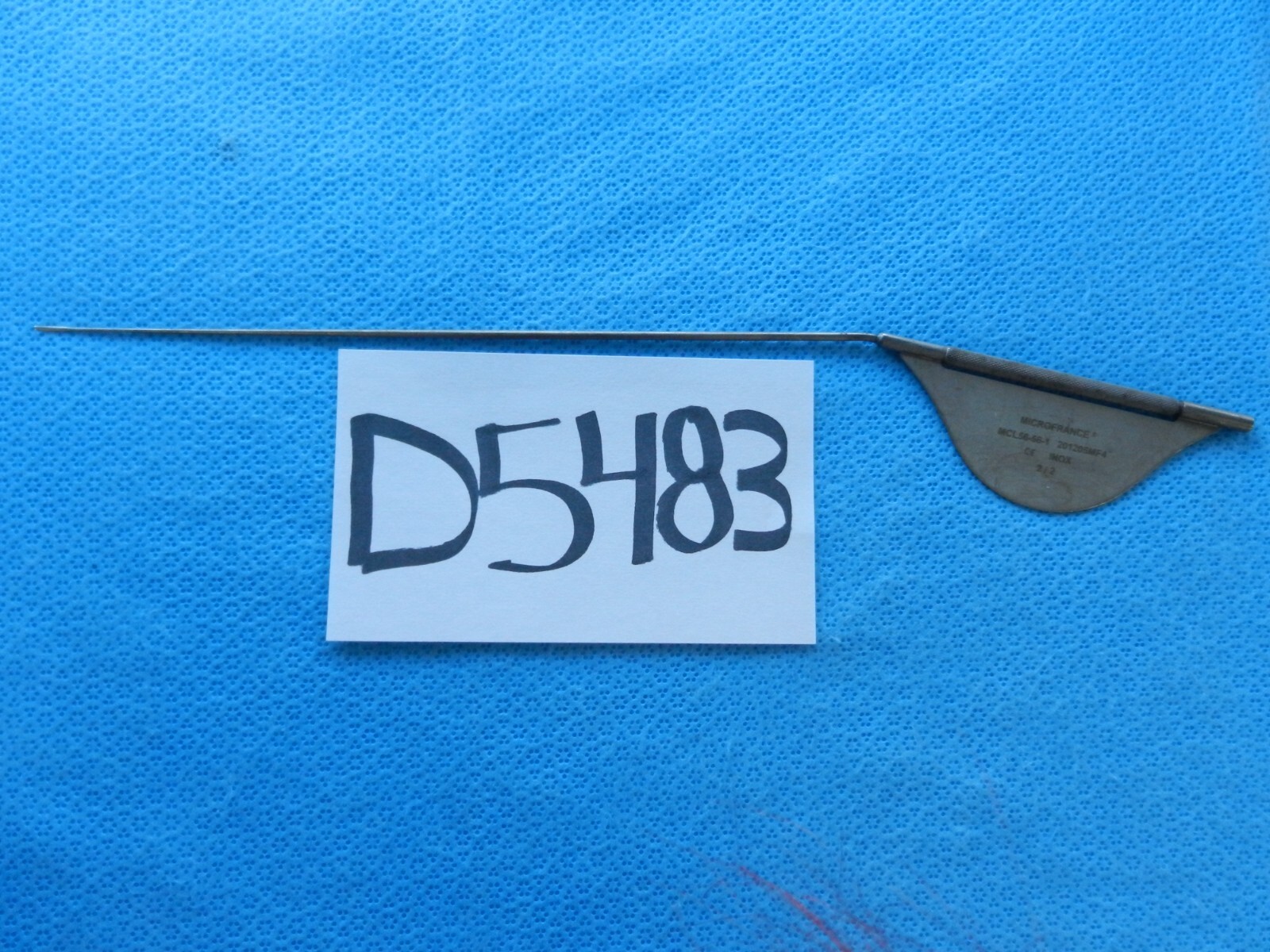 D5483 Microfrance Laryngeal Holder 22cm MCL56-56-1