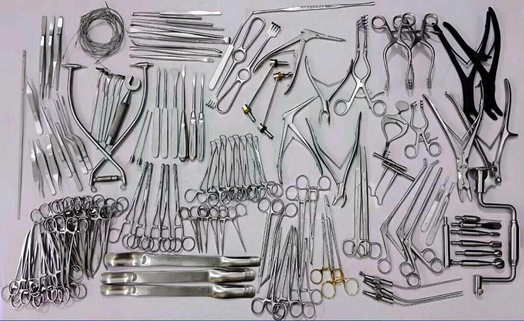 Craniotomy Set 133 PCs For Neuro Surgery Stainless Steel Instruments