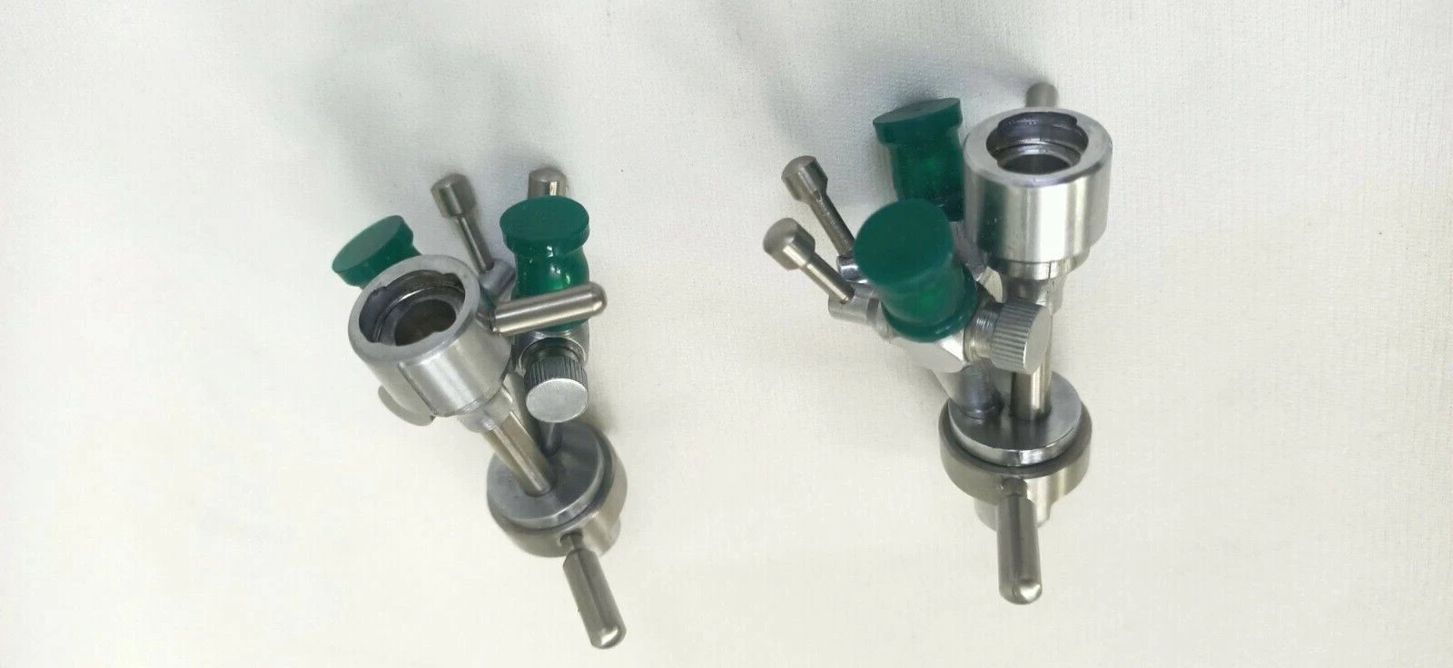 2pc Hysteroscopic Double Channel Bridge Reusable Endoscopy Surgical Instrument
