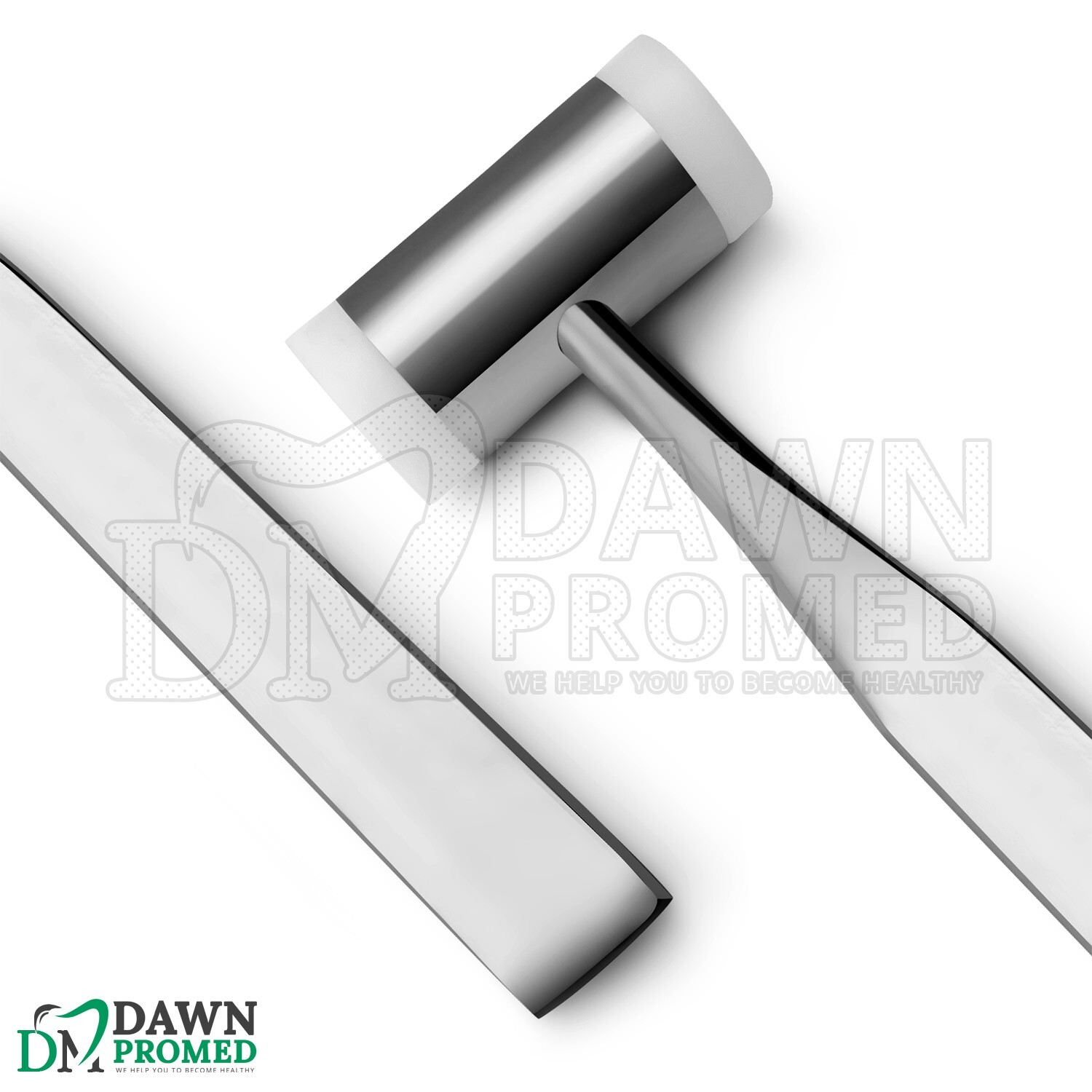 Bone Mallet 9″ PTFE Teflon Ends Orthopedic Surgical Veterinary Inst German Grade