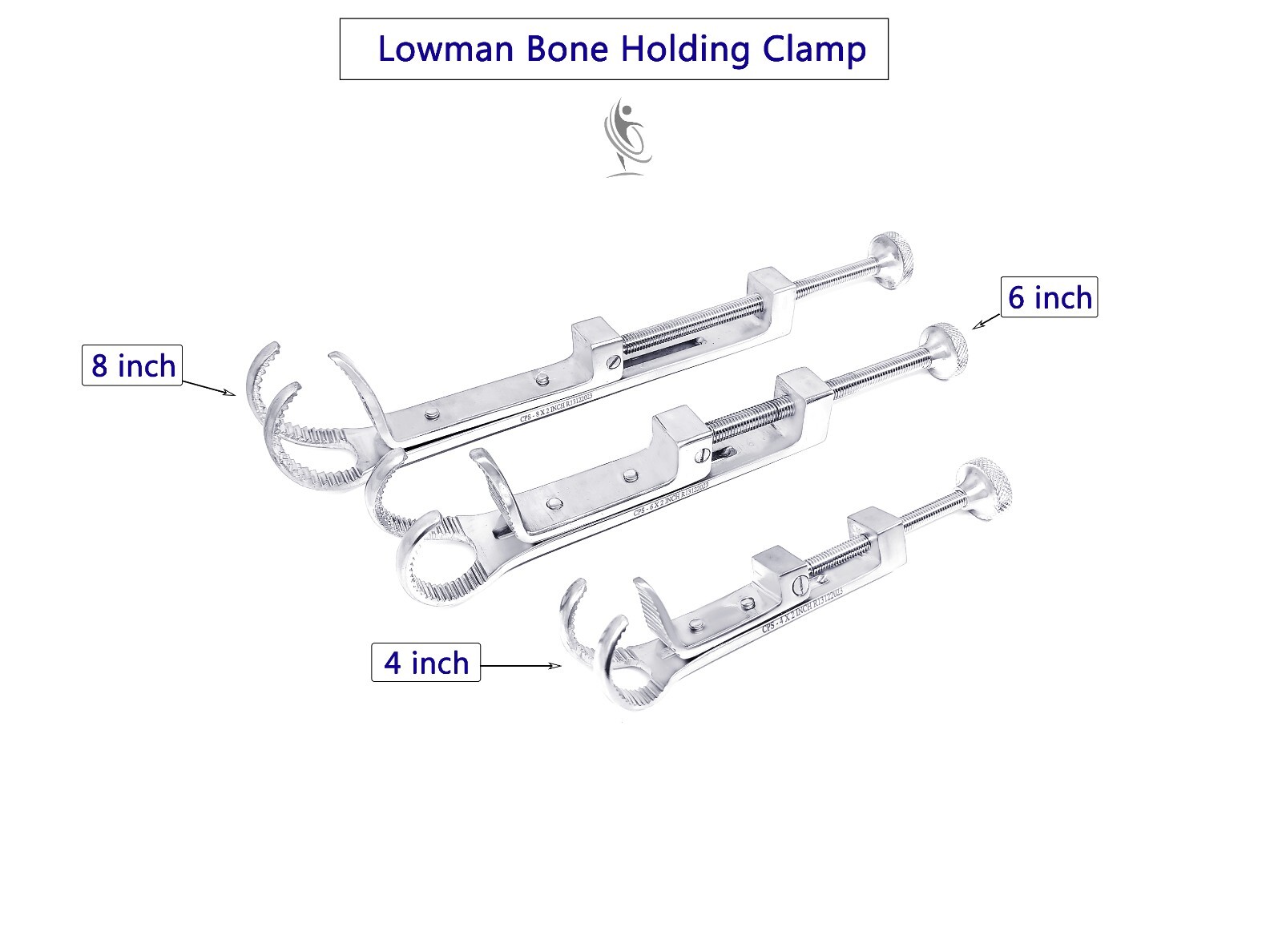 Lowman Bone Holding Clamp Veterinary Instrument