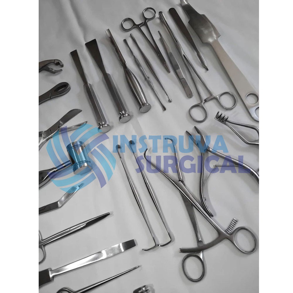 Orthopedic Surgery Instruments Set 25 Pcs A+ German Stainless Steel Surgical Kit